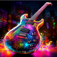 neon-guitar